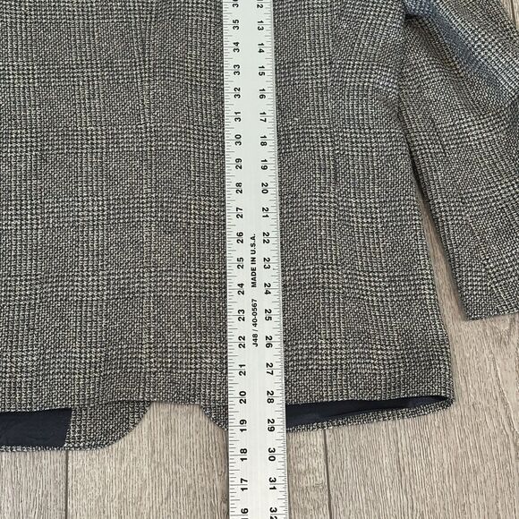 Oscar de la Renta Silk Wool Sport Coat Jacket Blazer Men's 38S NWT Vintage - Picture 7 of 10